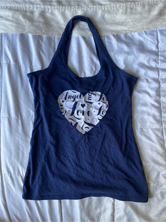 Victoria's Secret Tops - Victoria’s Secret navy racerback tank top